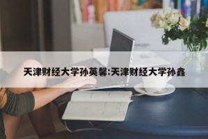 天津财经大学孙英馨:天津财经大学孙鑫